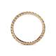 4 - Joyce 2.00 mm Yellow Sapphire and Diamond Eternity Band 