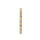 5 - Joyce 2.00 mm Yellow Sapphire and Diamond Eternity Band 