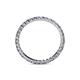 4 - Joyce 2.00 mm Iolite and Diamond Eternity Band 