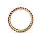 4 - Joyce 2.30 mm Ruby Eternity Band 