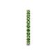 5 - Joyce 2.30 mm Green Garnet Eternity Band 