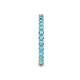 5 - Joyce 2.30 mm Blue Topaz Eternity Band 