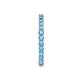 5 - Joyce 2.30 mm Blue Topaz Eternity Band 