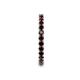 5 - Joyce 2.30 mm Red Garnet Eternity Band 