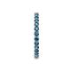 5 - Joyce 2.30 mm London Blue Topaz Eternity Band 