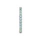 5 - Joyce 2.30 mm Aquamarine Eternity Band 