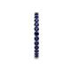5 - Joyce 2.30 mm Blue Sapphire Eternity Band 