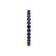 5 - Joyce 2.30 mm Blue Sapphire Eternity Band 