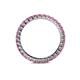 4 - Joyce 2.30 mm Pink Sapphire Eternity Band 