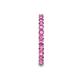 5 - Joyce 2.30 mm Pink Sapphire Eternity Band 