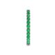 5 - Joyce 2.30 mm Emerald Eternity Band 