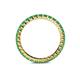 4 - Joyce 2.30 mm Emerald Eternity Band 
