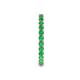 5 - Joyce 2.30 mm Emerald Eternity Band 