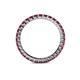 4 - Joyce 2.30 mm Ruby Eternity Band 