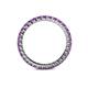 4 - Joyce 2.30 mm Amethyst Eternity Band 