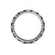 5 - Joyce 2.30 mm Blue Sapphire and Diamond Eternity Band 