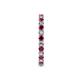 6 - Joyce 2.30 mm Ruby and Diamond Eternity Band 