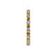 6 - Joyce 2.30 mm Citrine and Diamond Eternity Band 