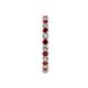 6 - Joyce 2.30 mm Ruby and Diamond Eternity Band 