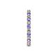 6 - Joyce 2.30 mm Tanzanite and Diamond Eternity Band 
