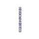 6 - Joyce 2.30 mm Tanzanite and Diamond Eternity Band 
