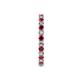 6 - Joyce 2.30 mm Ruby and Diamond Eternity Band 