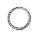 5 - Joyce 2.30 mm Iolite and Diamond Eternity Band 