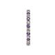 6 - Joyce 2.30 mm Iolite and Diamond Eternity Band 