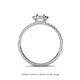 4 - Amaya Desire Semi Mount Halo Engagement Ring 