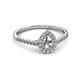 2 - Alba Desire Semi Mount Halo Engagement Ring 