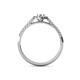 4 - Alba Desire Semi Mount Halo Engagement Ring 