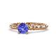 1 - Viona Signature Tanzanite Solitaire Engagement Ring 