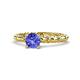 1 - Viona Signature Tanzanite Solitaire Engagement Ring 