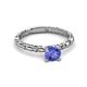 3 - Viona Signature Tanzanite Solitaire Engagement Ring 