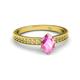 2 - Janina Classic Oval Cut Pink Sapphire Solitaire Engagement Ring 