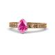1 - Janina Classic Oval Cut Pink Sapphire Solitaire Engagement Ring 