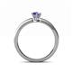 4 - Maren Classic 7x5 mm Pear Shape Tanzanite Solitaire Engagement Ring 