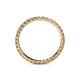4 - Joyce 2.00 mm Yellow and White Diamond Eternity Band 