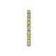 6 - Joyce 2.30 mm Yellow and White Diamond Eternity Band 
