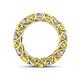 4 - Lucida 4.00 mm Yellow Sapphire and Diamond Eternity Band 