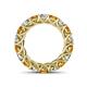 4 - Lucida 4.00 mm Citrine and Diamond Eternity Band 