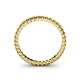 5 - Allie 2.00 mm Princess Cut Citrine Eternity Band 