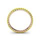 5 - Allie 2.00 mm Princess Cut Peridot Eternity Band 