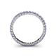 5 - Allie 2.00 mm Princess Cut Tanzanite Eternity Band 