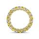 4 - Lucida 3.40 mm Yellow and White Diamond Eternity Band 