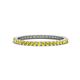 1 - Ellen 1.70 mm Yellow Sapphire Eternity Band 