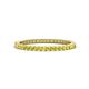 1 - Ellen 1.70 mm Yellow Sapphire Eternity Band 
