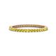 1 - Ellen 1.70 mm Yellow Sapphire Eternity Band 