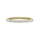 1 - Ellen 1.70 mm White Sapphire Eternity Band 