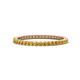 1 - Ellen 1.70 mm Citrine Eternity Band 